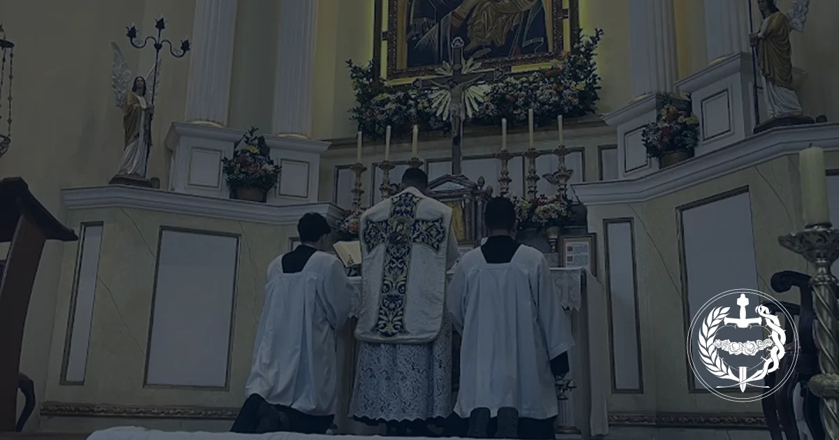 Acolitar na Missa Tridentina: serviço, reverência e oração